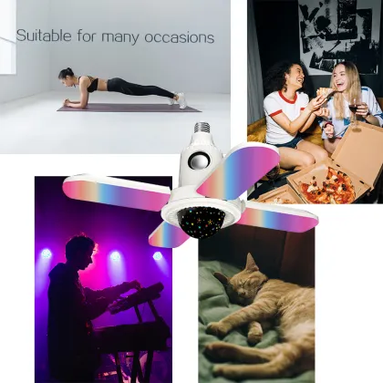 Blue-tooth Speaker Smart Lamp Projector