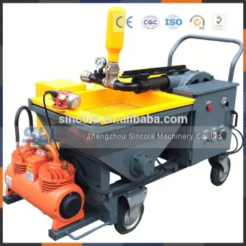 zhengzhou sincola cement mortar spray machine