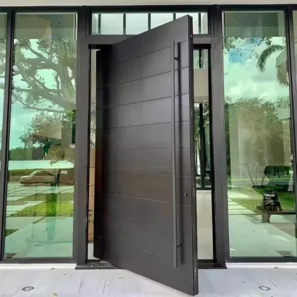 2024 Aluminium Pivot Door Systems - Pivot Entrance Door Designs