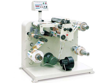 Label Slitting and Rewinding Machine
