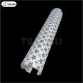 Panneau LED de chicane en aluminium en forme de O