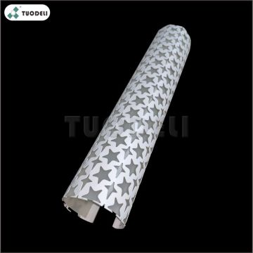 Aluminium O-vormig baffle LED-paneel