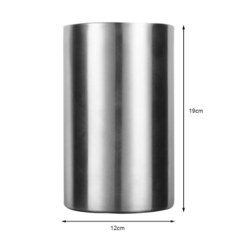 lower price double layer stainless steel ice bucket