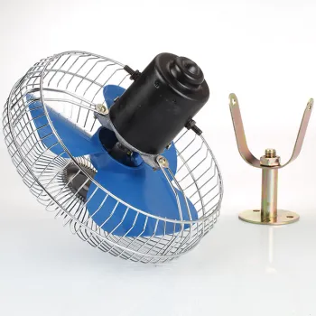 8/10 Inch Anti-Seismic Cooling Fan for 12V/24V Heavy Duty Auto Trucks and Cars