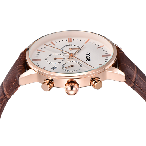 10 PCS Chronograph Leather Strap Stock Men Watch