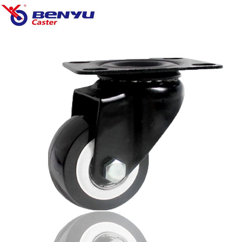 Light-duty PU Swivel best Caster Wheels for Workbench