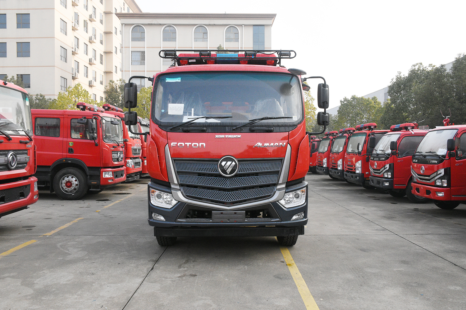 FOTON 6500L water foam fire tender