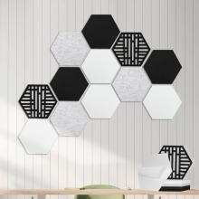 Wholesale Hexagon Polyester Acoustic Felt Pin Board