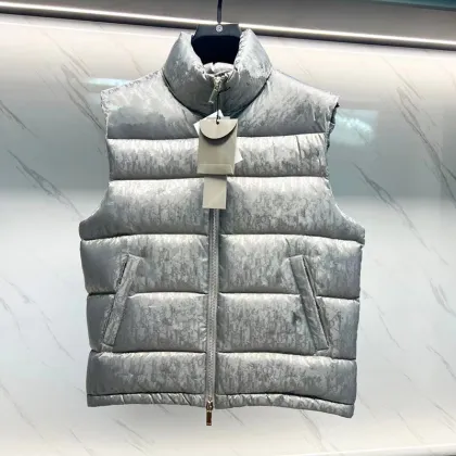 Luxury Designer Goose Down Vest Hoodie for Men