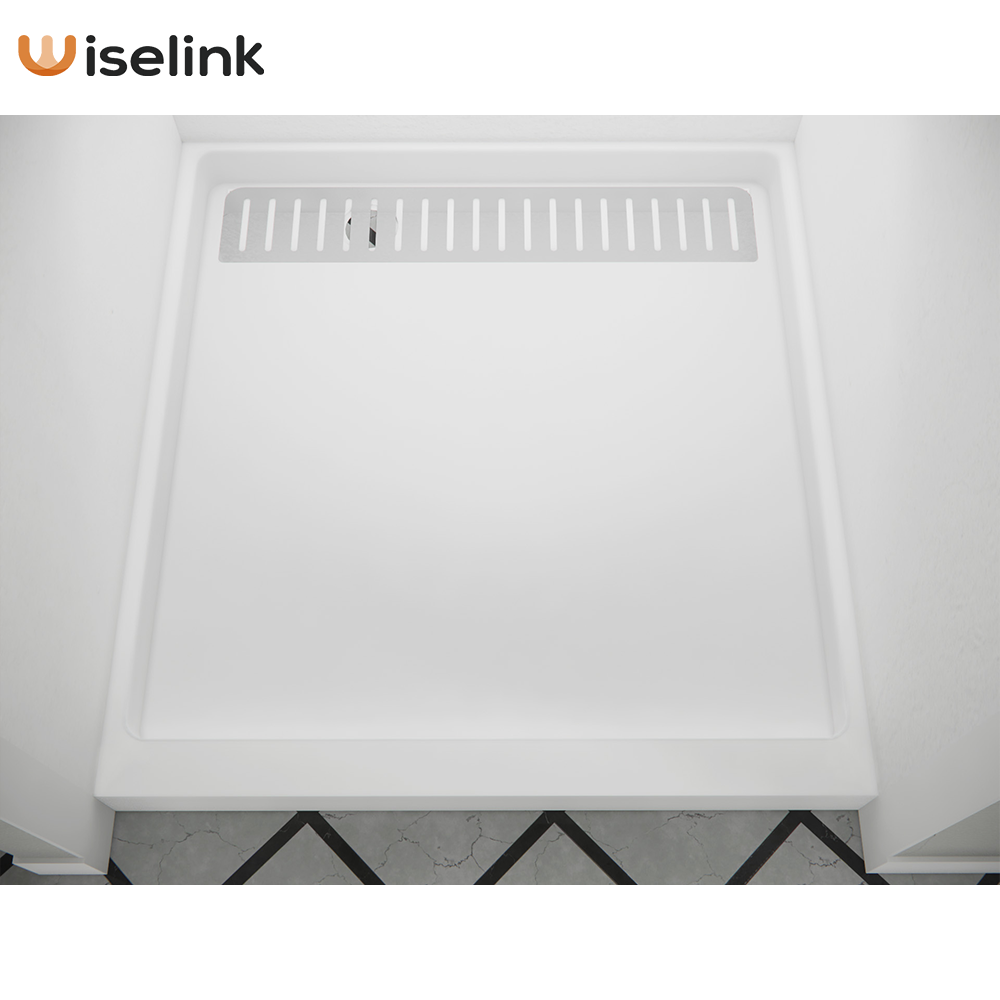 square shower base