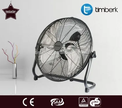 Boden ventilator Coolbreeze Turbo Windmaschine chrome retro-stil