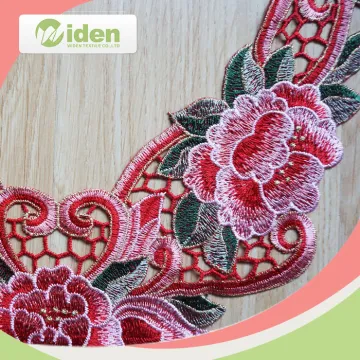Polyester Neck Lace Bolero Pattern Machine Made Lace Collars Lingerie Collar Lace