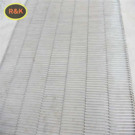 stainless steel ladder wire mesh belt