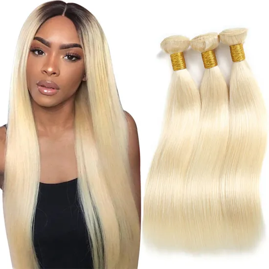 Unprocessed russian blonde 10a 613 virgin human hair vendors,cuticle aligned 613 malaysian hair with frontal raw hair