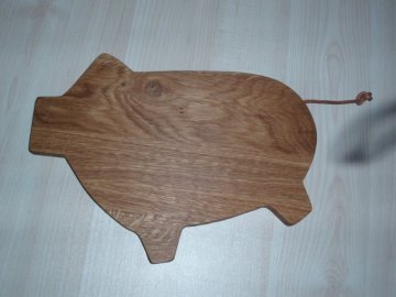 pig cutting board