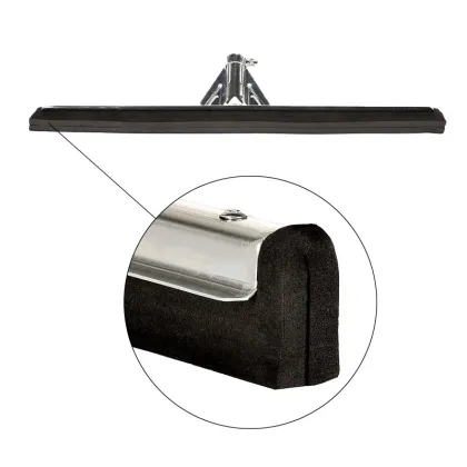 Black Industries Heavy Duty Double Moss Floor Squeegee for Uneven Wet Floors