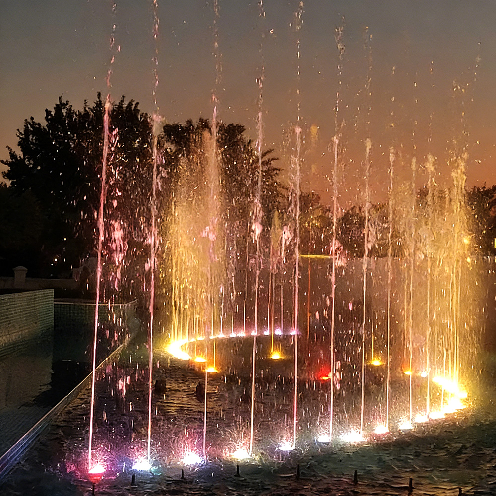 music fountains
