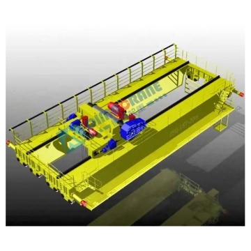 200-300 Ton Double Girder Electric Overhead Crane - QD Model 250/15 Ton Euro-Style