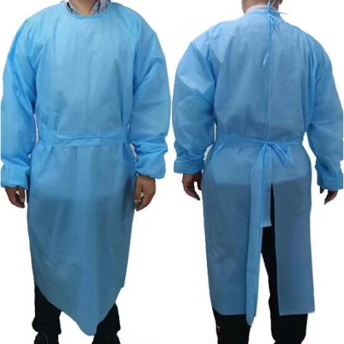 SGS level 3 CPE disposable isolation gown