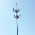 25m Galvanisé GSM Communication Pole monopole