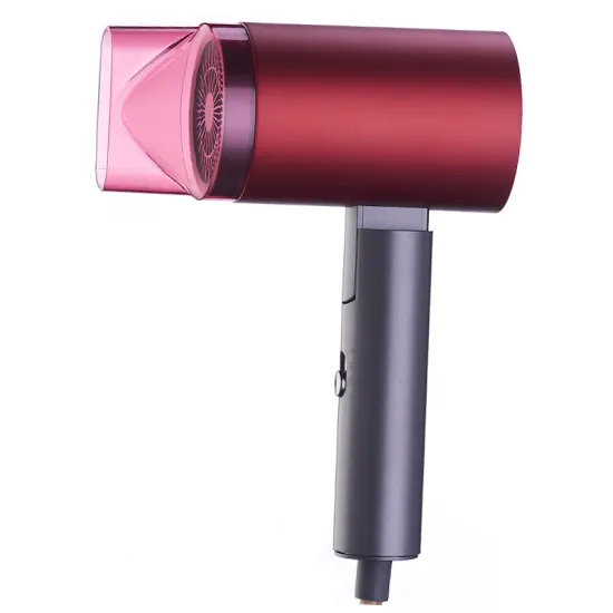 1800W Ionic Hair Dryer with Diffuser and Foldable Handle for Travel
