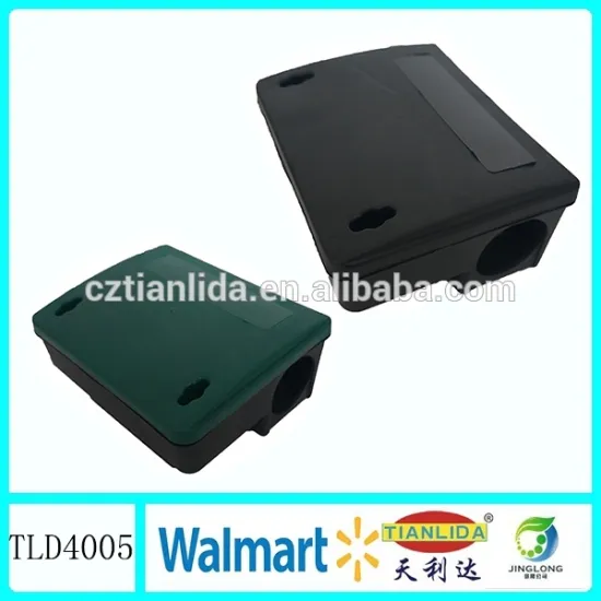 High Quality Rodent Mouse Bait Station , Plastic Mouse Bait Station TLD4005
