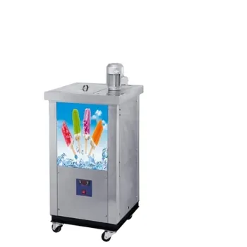 Professional Italian Ice Cream Lolly Stick Making Machine - No Noise, Multiple Flavors