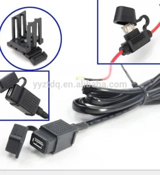 Motorcycle waterproof Double USB Port Power System Cell phone GPS Travel Charger