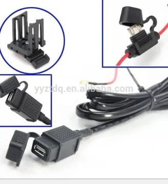Motorcycle waterproof Double USB Port Power System Cell phone GPS Travel Charger