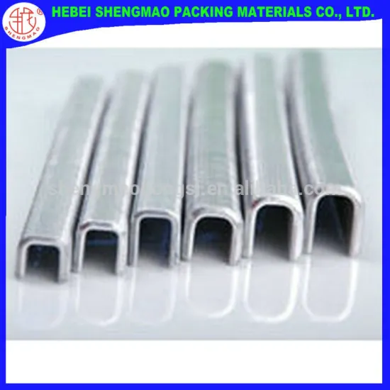 Heavy Duty U502 soft single clip Food Standard sausage Packing Use Aluminum U Clips Poly S-Clips U shaped clips