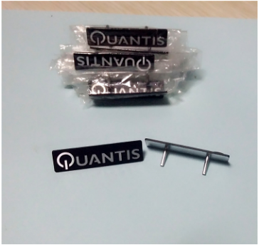 Three-dimensional Batch Aluminum Nameplate