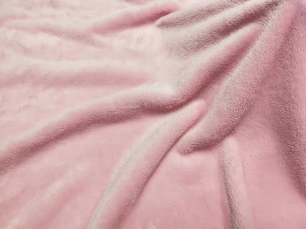 100 Polyester Double Side Flannel Knitting Fabric 4 Jpg