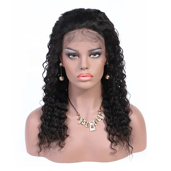 13*4 Lace Virgin Wigs Malaysian Human Hair Lace Front Cheap Human Hair Braided Wigs Deep Wave Wigs for Black Women