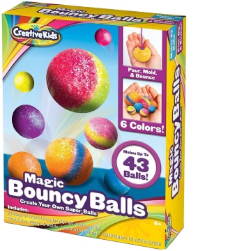2022 Kids DIY Magic Bouncy Balls and Crystal Powder Craft Kit: Create Your Own Fun and Educational Activity