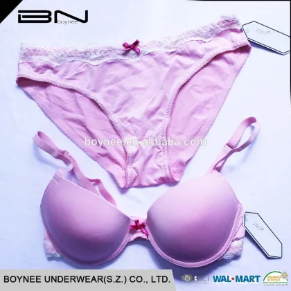 Wholesale Newest Fashion Net Bra Panty Of Girls Underwear Bra New Design
