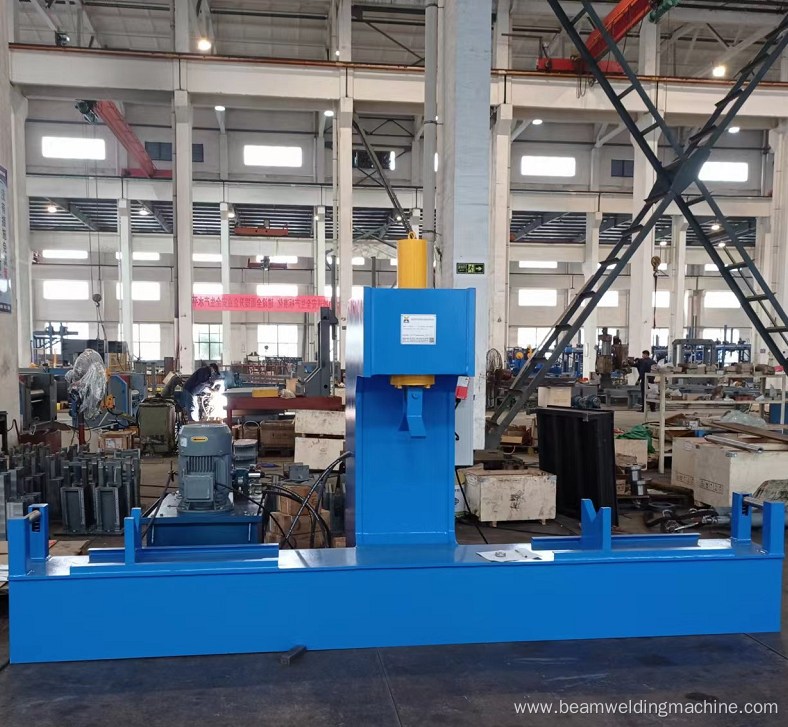 Tapered Dodecagon Street Pole Straightening Machine