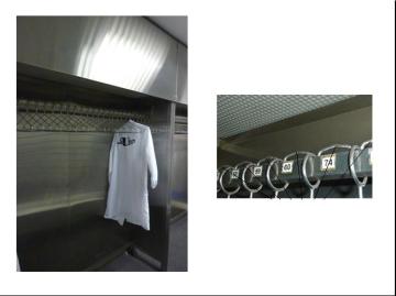 Laboratory Furniture--Coat Racks