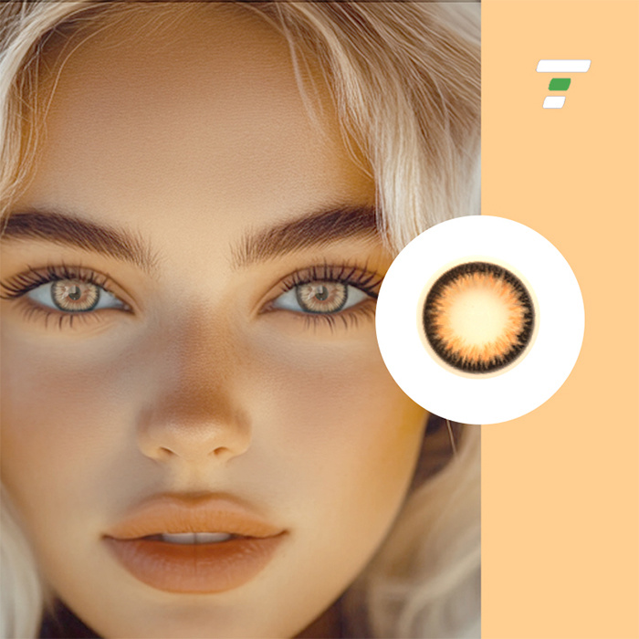 Myopic astigmatism contact lenses PPpair of packaging