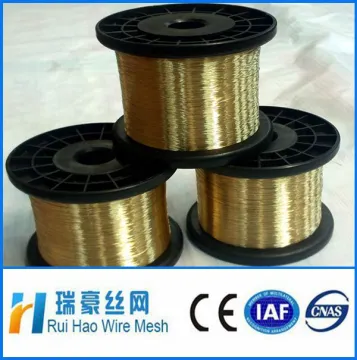 brass wire for gold colored bracelet