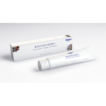 Ameliyat sonrası yara bakımı için rekombinant kollajen jel