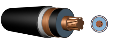 6-35kv Cross-linked Polythene Insulated Electric Cable Middle Voltage Power Cable