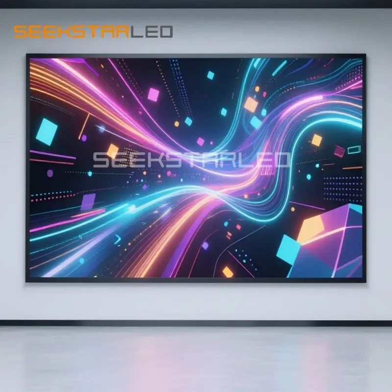 COB P1.25 16:9 Full Color LED Display for Conference and Security Rooms