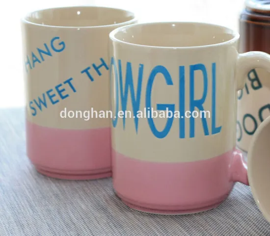 promotional gift sweet heart mug wholesale