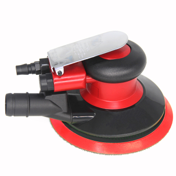 Dustless Central Pneumatic 6'' Inch Random Orbit Self-Vacuum Palm Air Sander