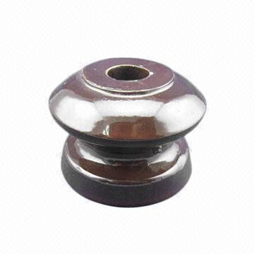 Shackle insulators, made of porcelain