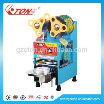 Chinese commercial plastic cup sealing machine on sale