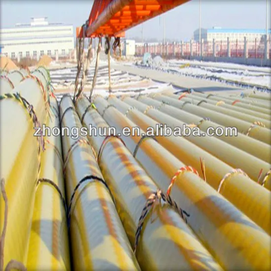 3PE coating SSAW-ASTMA252 steel pipe