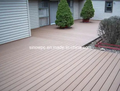 Plastic Wood Deck Floor (028)