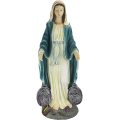 Medaille Madonna Italienischer Stil Religiöser Garten Statue