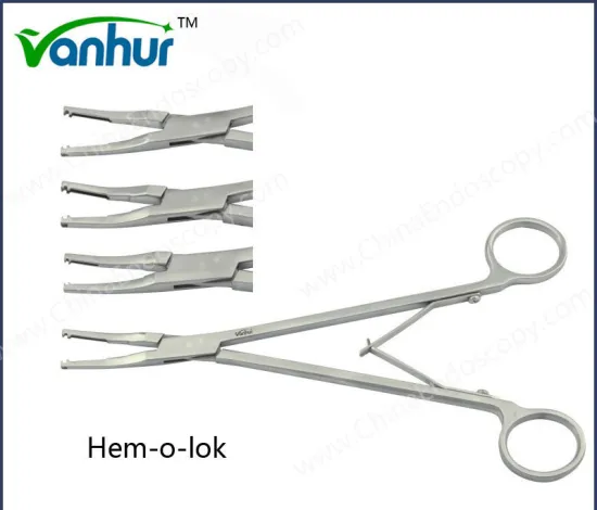 Reusable Hem-O-Lok Open Clip Applier